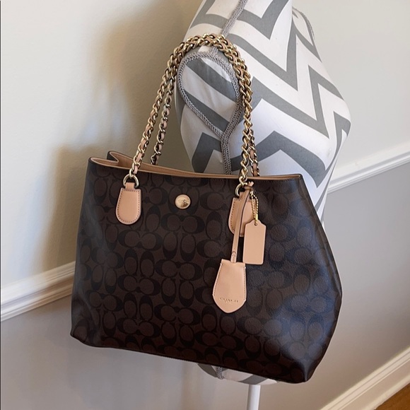 NWOT Coach Signature Tote - Picture 1 of 4